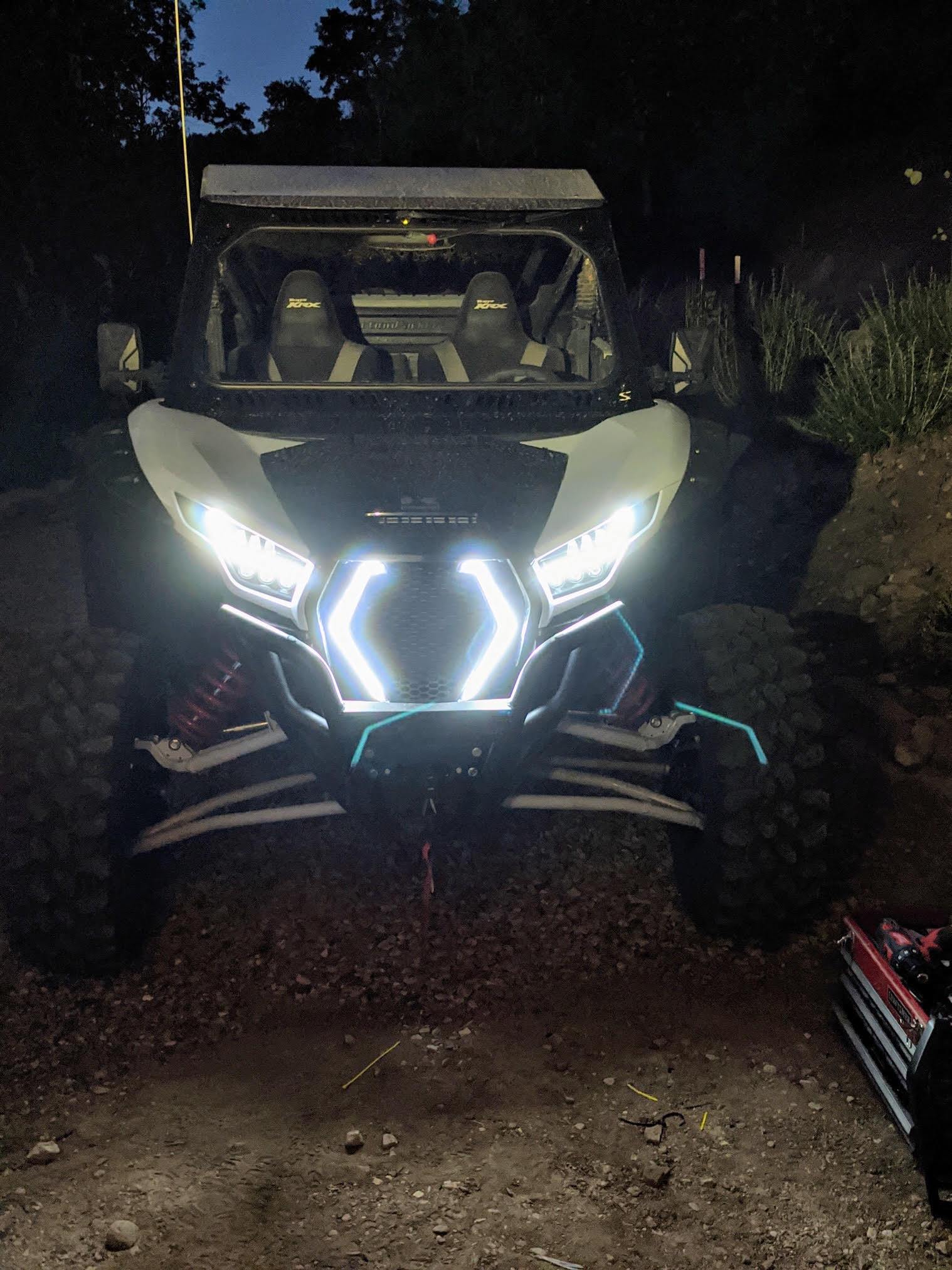 Kawasaki KRX 1000 Light Kit With Fang Lights (Discontinued) [4200A